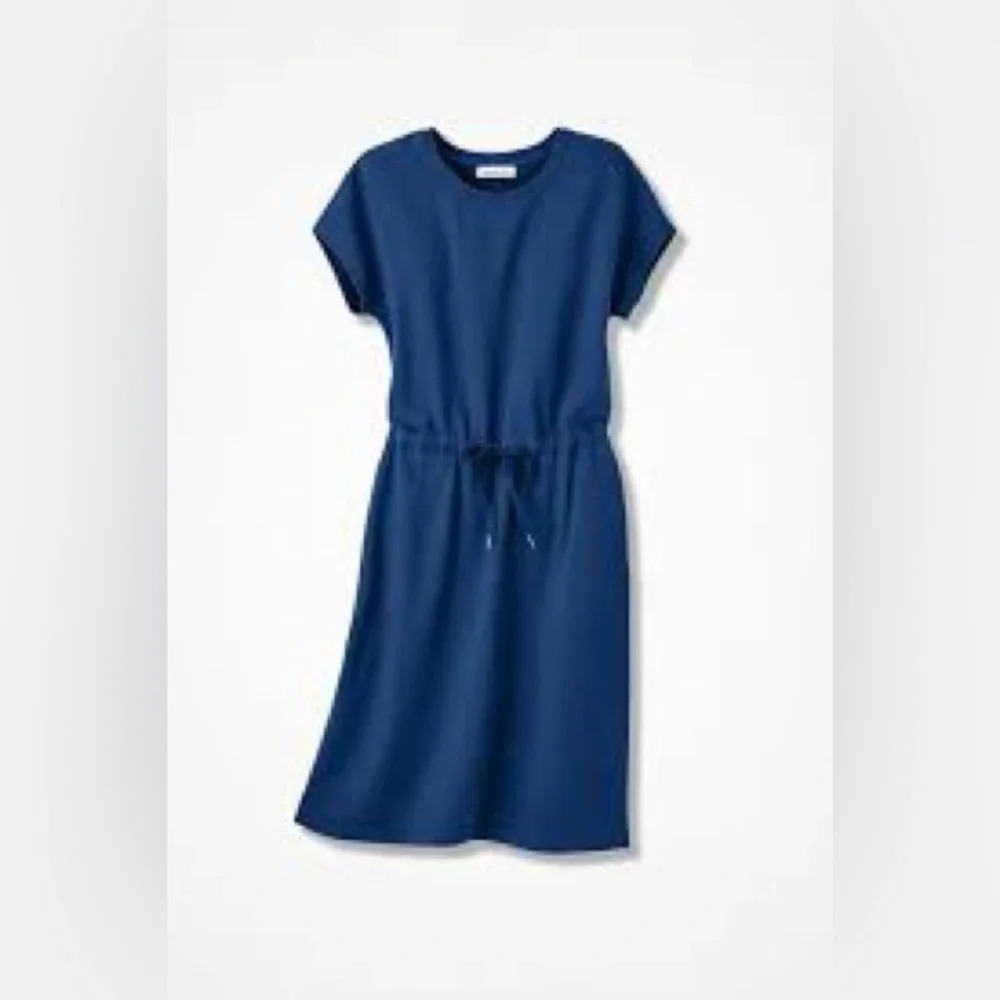 Coldwater Creek Navy Blue Midi Dress